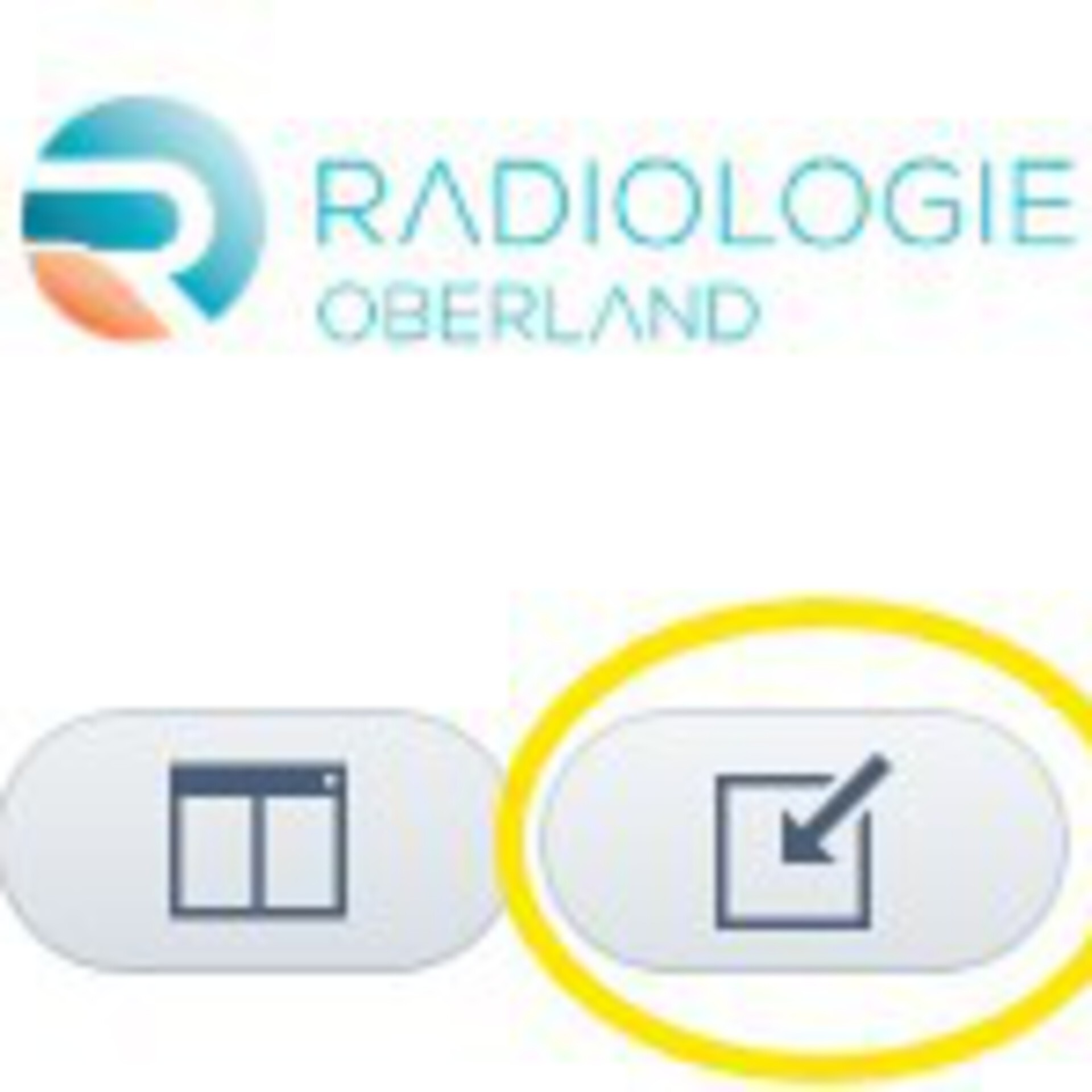 p4med Untersuchungsergebnisse speichern als Überweiser